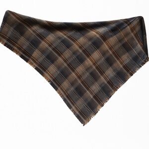 Highland Queen Plaid Wool Fringed Shawl